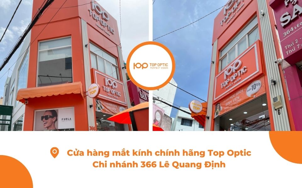 Cửa hàng mắt kính chính hãng 366 Lê Quang Định